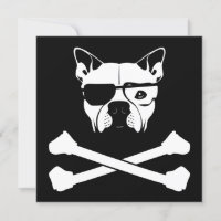 bully breed and crossbones