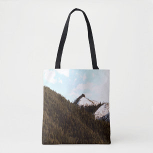 Bully Choop with snow.... Tote Bag