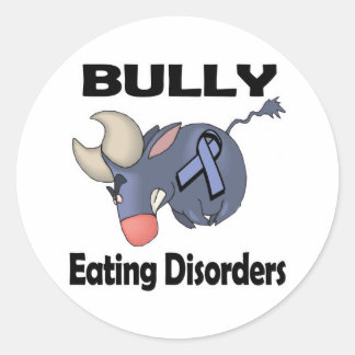 BULLy Eating Disorders Classic Round Sticker