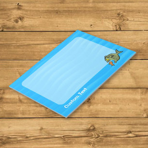 Bully fish notepad
