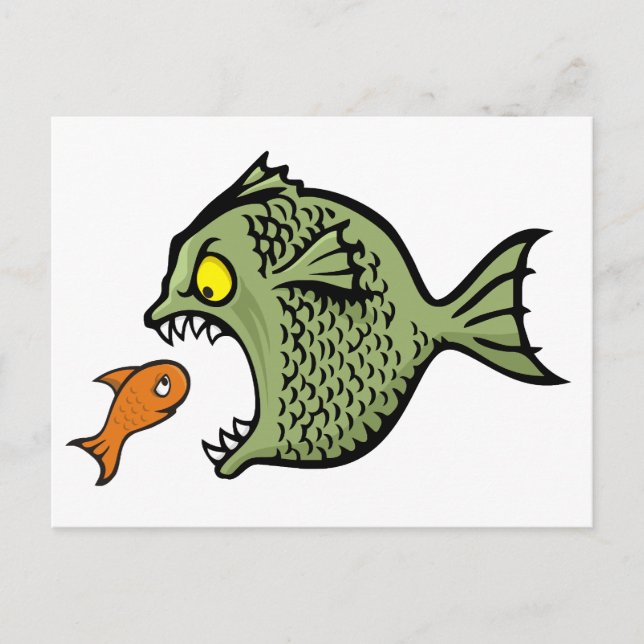Bully fish postcard (Front)