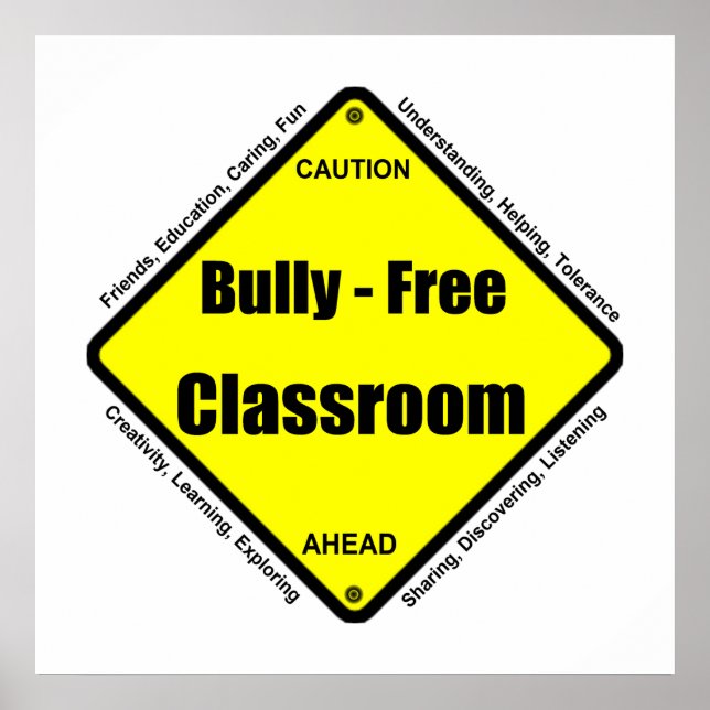 Bully - Free Classroom Poster (Front)