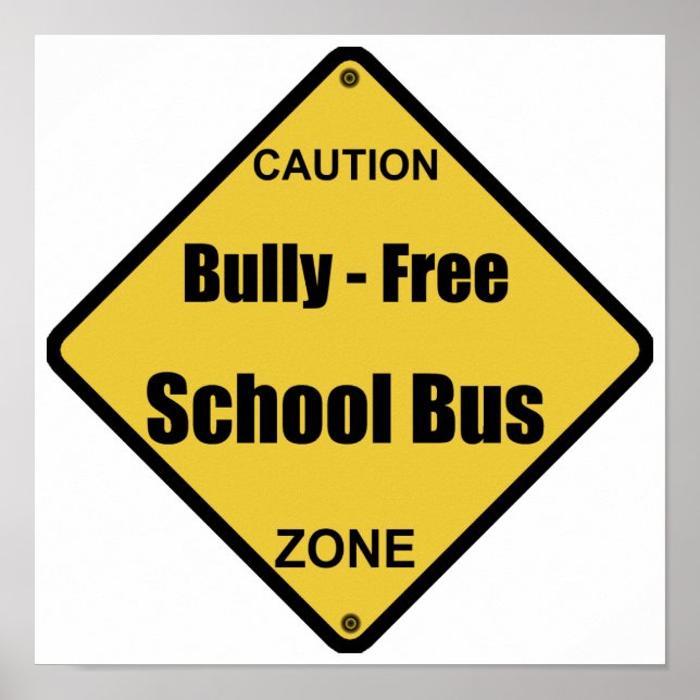 Bully - Free School Bus Poster (Front)