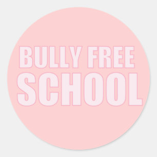 Bully Free School  Sticker
