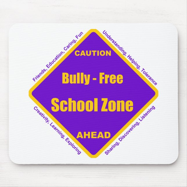 Bully - Free School Zone Mouse Mat (Front)