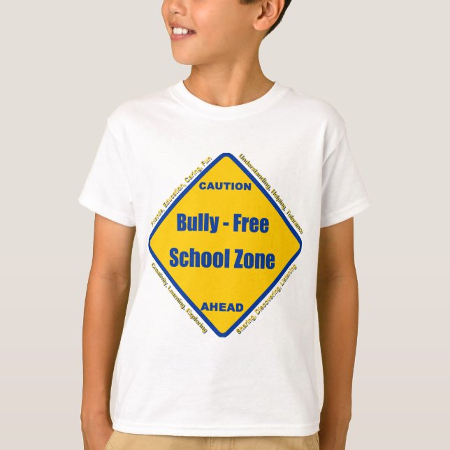 Bully - Free School Zone T-Shirt (Front)