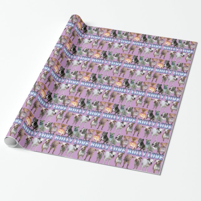 Bully Love Wrapping Paper 2 (Unrolled)