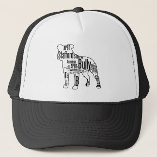 Bully Shape with rescue words Trucker Hat
