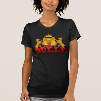 Bully Womens Destroyed - Black T-Shirt