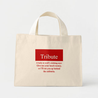 Bullying Mini Tote Bag