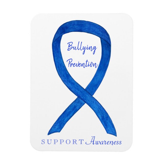 Bullying Prevention Awareness Ribbon Custom Magnet (Vertical)