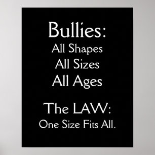 Bullying - SRF Poster