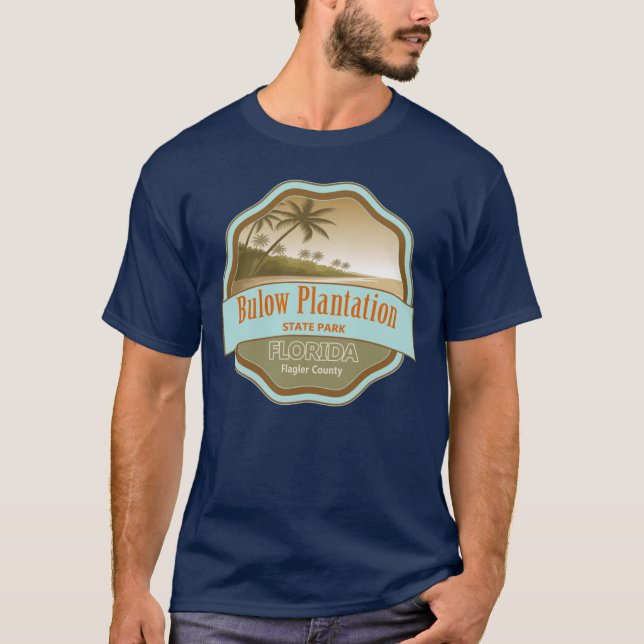 Bulow Plantation Ruins Historic State Park Flagler T-Shirt (Front)
