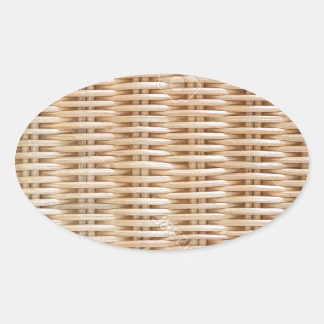 bulrush oval sticker (Front)