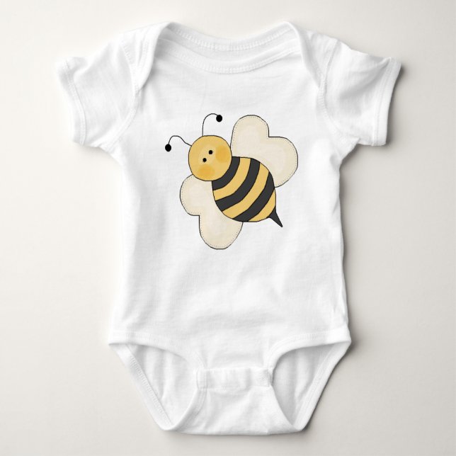 Bumble Bee Baby Bodysuit (Front)