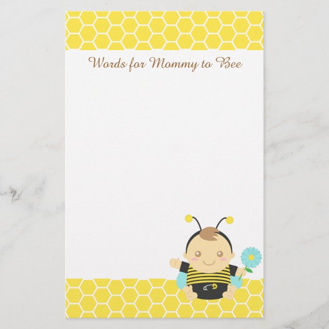 Bumble Bee Baby, For Mummy to Be (Front)