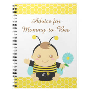 Bumble Bee Baby, For Mummy to Be Notebook