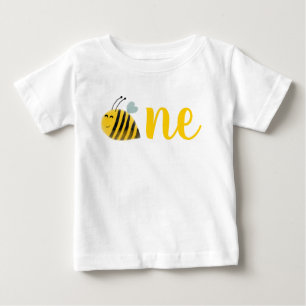 Bumble Bee Birthday Party 1st Bee Day Baby T-Shirt