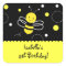 Bumble Bee Birthday Party Favour Stckers Labels