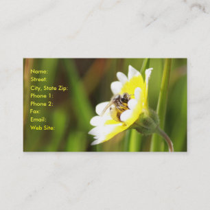 Bumble Bee Business Card