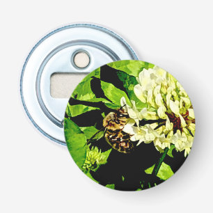 Bumble Bee Button Bottle Opener