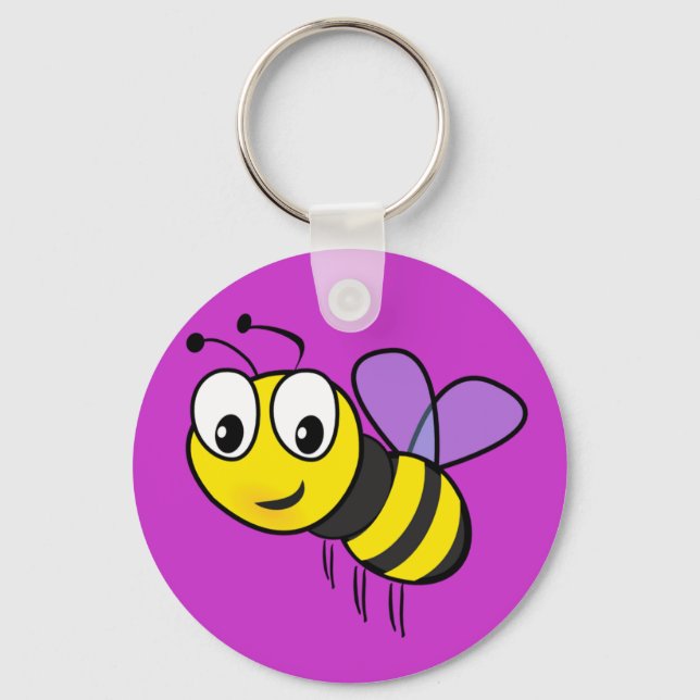 Bumble Bee, Buzz Key Ring (Front)