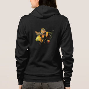Bumble Bee Carrying Pollen Hoodie