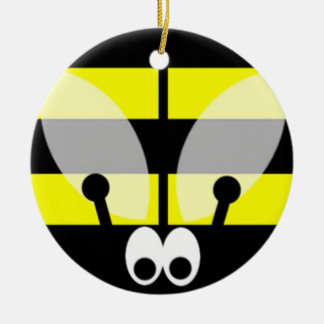 bumble bee ceramic tree decoration