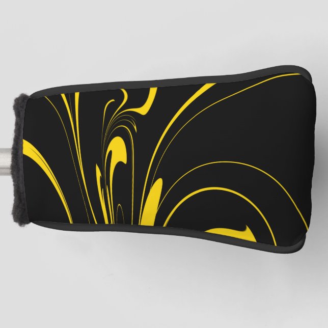 Bumble Bee Colours Golf Head Cover (Front)