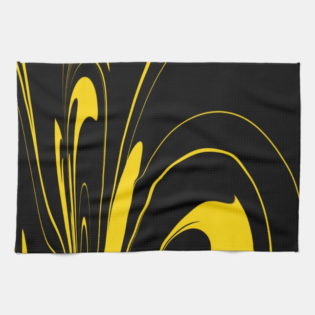 Bumble Bee Colours Tea Towel (Horizontal)