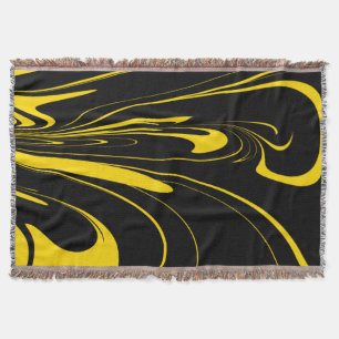 Bumble Bee Colours Throw Blanket