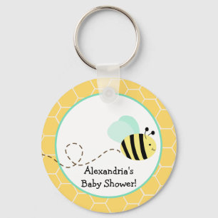 Bumble Bee Custom Keychain