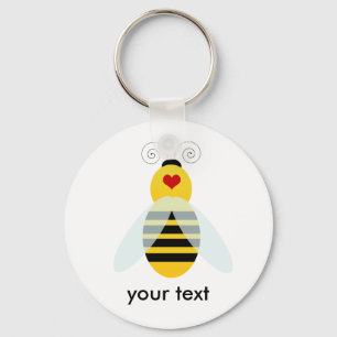 bumble bee cuties key ring