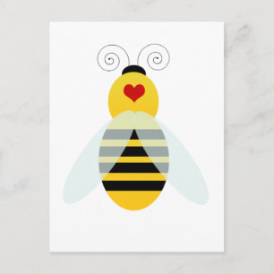 bumble bee cuties postcard