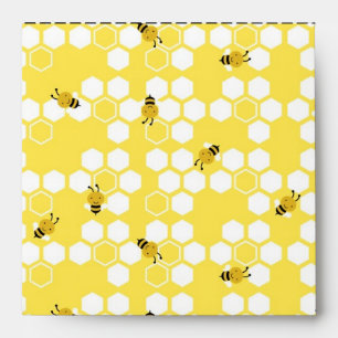 Bumble Bee Envelope Square