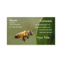 Bumble Bee Flying Business card
