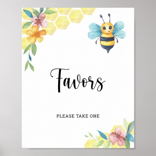 Bumble Bee is on the way \  Favours Poster (Front)