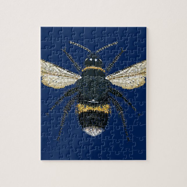 Bumble Bee Jigsaw Puzzle (Vertical)
