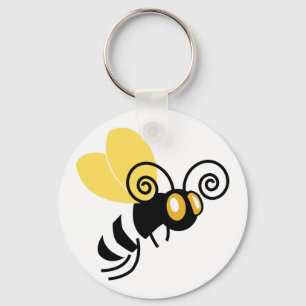 Bumble bee key ring