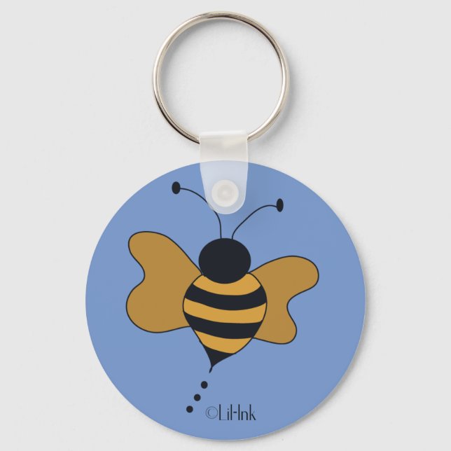 Bumble Bee Keychain (Front)