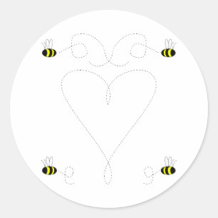 Bumble Bee Love Sticker