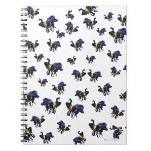 Bumble Bee Maureen Girard Wings Buzz Spring Notebook