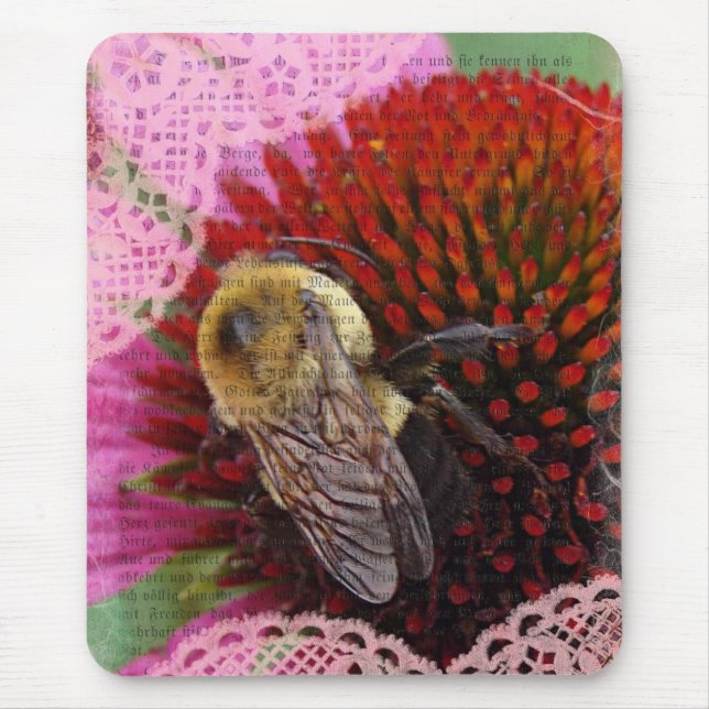 Bumble Bee Mouse Mat (Front)