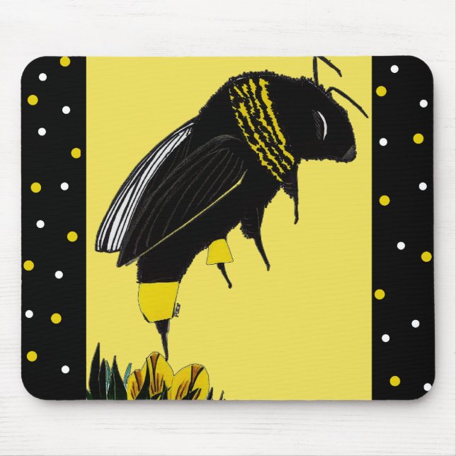 Bumble Bee MousePad (Front)