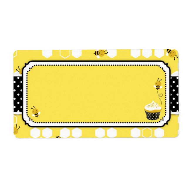 Bumble Bee Name Tag (Front)