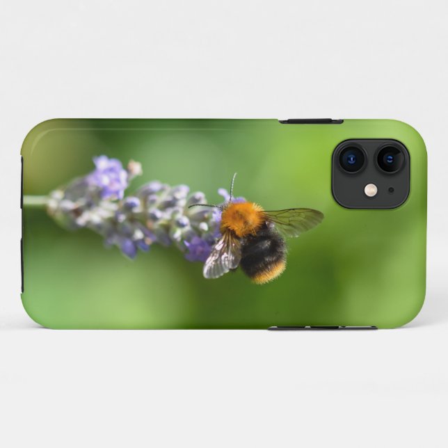 Bumble Bee On A Lavender  Case-Mate iPhone Case (Back (Horizontal))