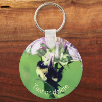 Bumble Bee On Bee Balm Flower Personalised