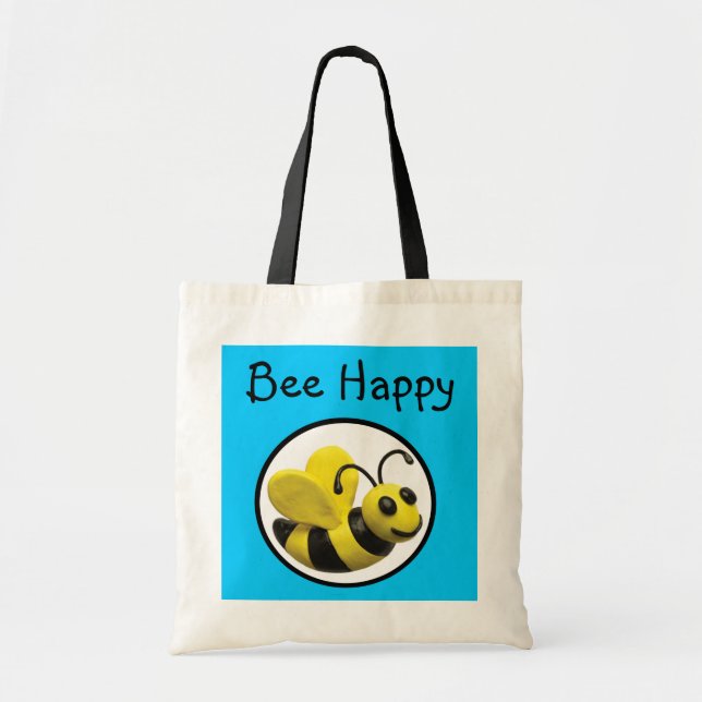 Bumble Bee Party Tote Bag (Front)