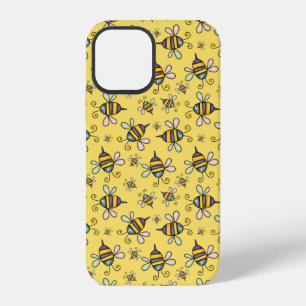 Bumble Bee Pattern iPhone 12 Case