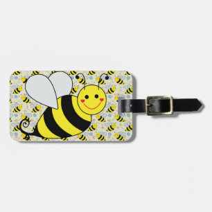 Bumble Bee Personalise and Address Luggage Tag